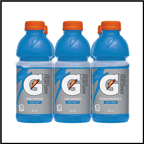 Gatorade Cool Blue 6 x 591ml