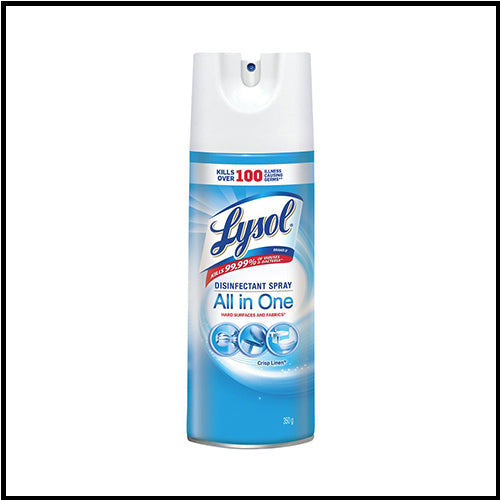 Lysol Crisp Linen Disinfectant Spray 350g