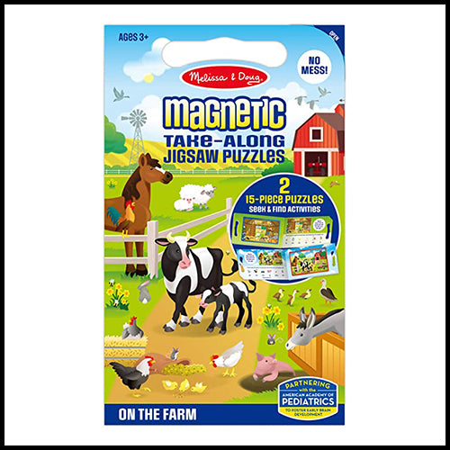 Magnetic Jigsaw Puzzle - Farm