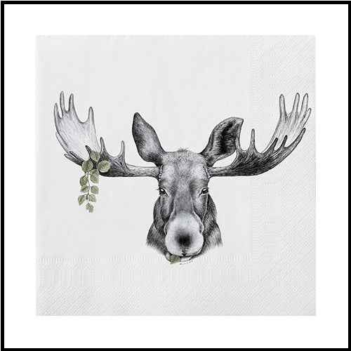 Moose Lunch Napkins  20pk