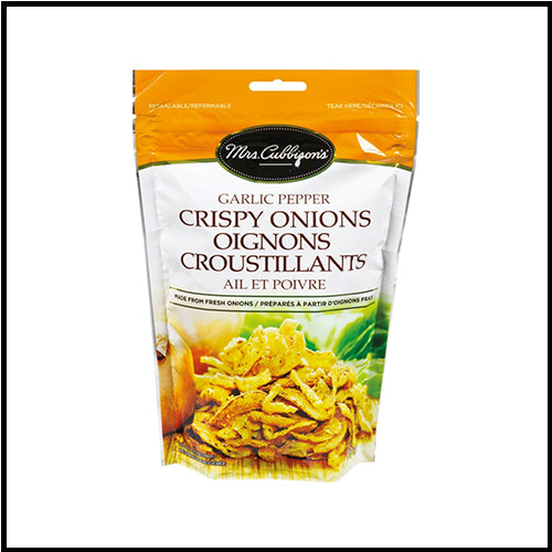 Mrs. Cubbison's Garlic & Pepper Crispy Onions 99g