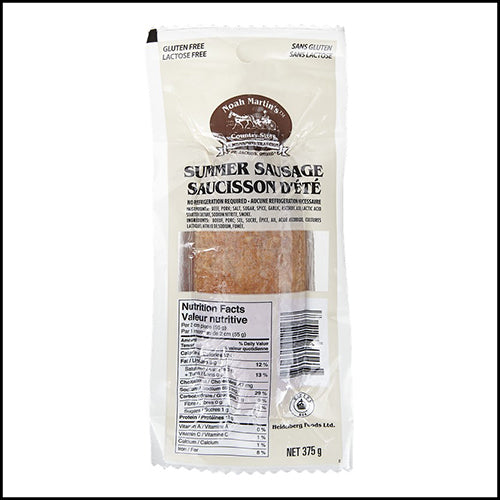 Noah Martin Summer Sausage 375g