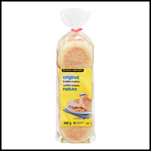 No Name English Muffins Original 6ct