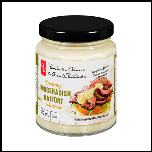 President's Choice Creamy Horseradish 250ml