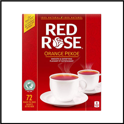 Red Rose Orange Pekoe Tea 72pk