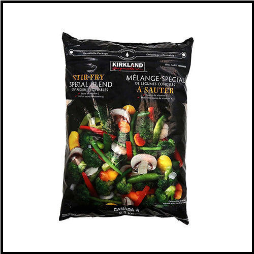 Kirkland Special Blend Frozen Stir-Fry Vegetables 2.5kg