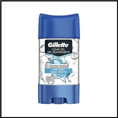 Gillette Cool Wave Clear Gel Deodorant 108g