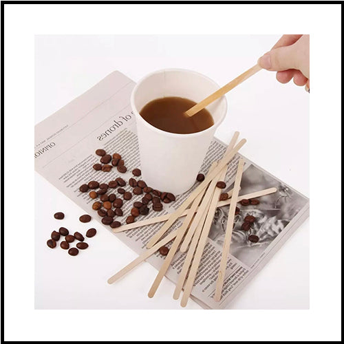 Birch 7" Coffee Stir Sticks 1000pk