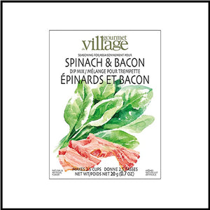 Gourmet Du Village Spinach & Bacon Dip Mix 16g