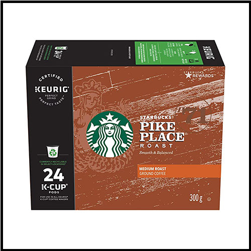 Starbucks Pike Place Coffee K-Cups 24pk