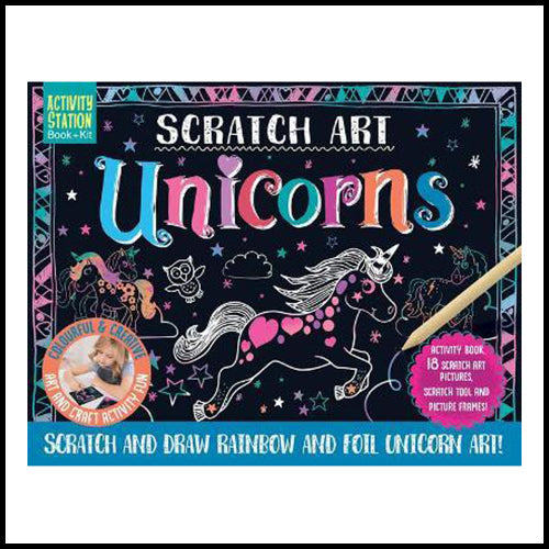 Unicorn Scratch Art Activity Kit