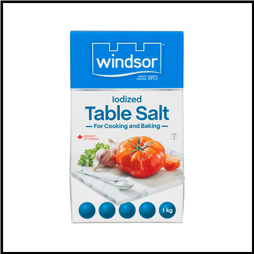 Windsor Iodized Table Salt 1kg