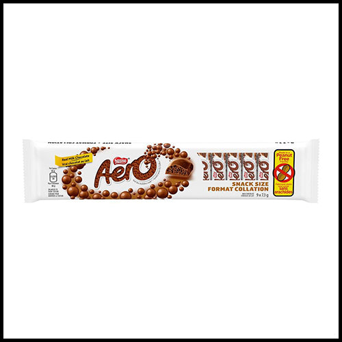 Aero Snack Size Chocolate Bars 9 pk