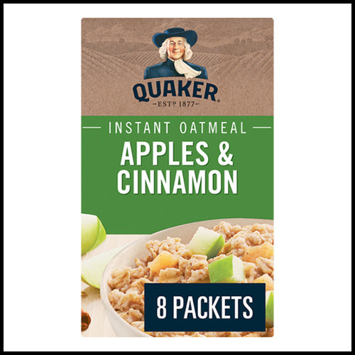 Quaker Apple Cinnamon Instant Oatmeal 264 g