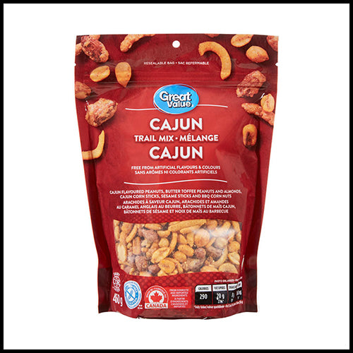 Great Value Cajun Trail Mix 450g