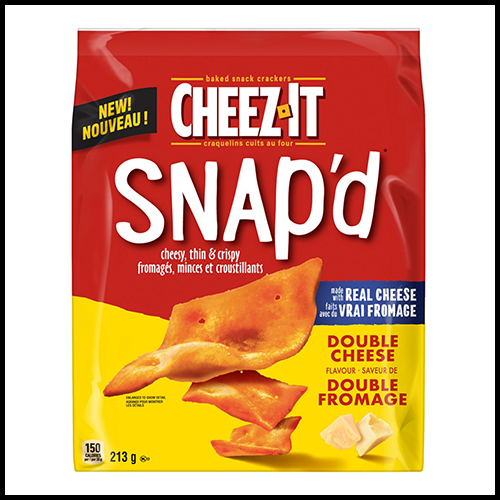 Cheez-It Snap'd Double Cheese Crackers 213 g