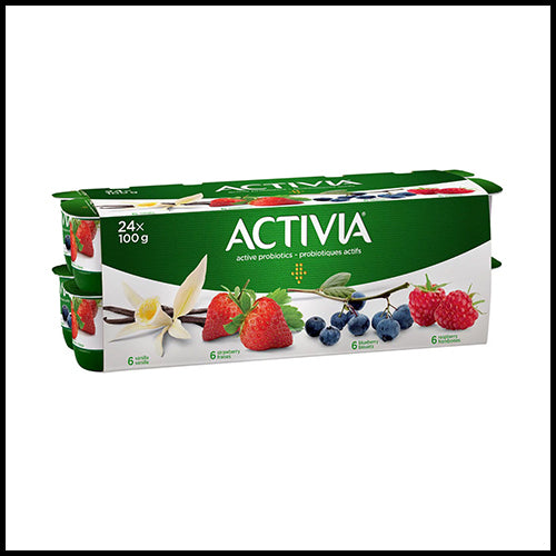 (COSTCO BULK) Activia Probiotic Yogurt 24x100g