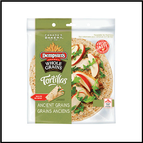 Dempster's Ancient Grains Tortillas 15pk (PREORDER)