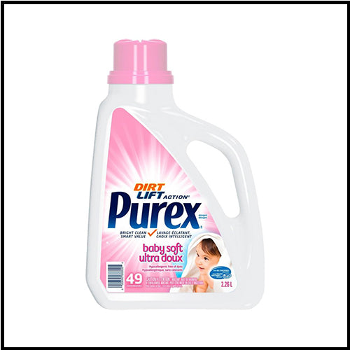 Purex Ultra Baby Soft Laundry Detergent 1.47L