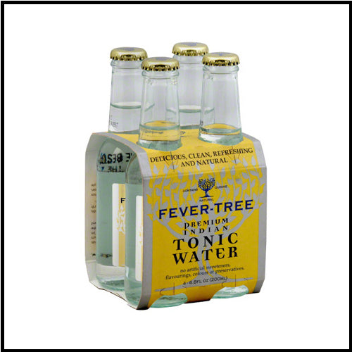 Fever-Tree Premium Indian Tonic Water 4 x 200ml