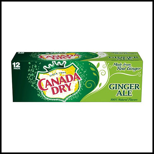 Canada Dry Ginger Ale Cans 12 x 355ml