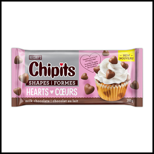 Hershey's Chocolate Heart Chipits 200g