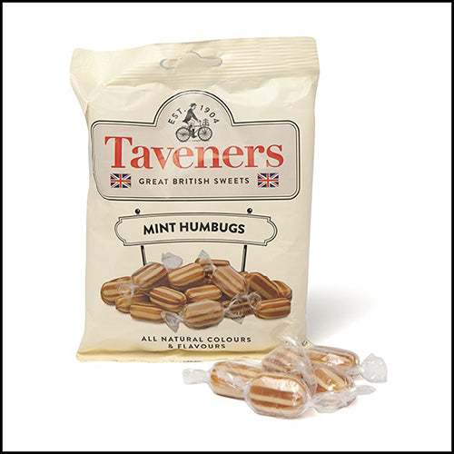 Taveners Mint Humbugs Candies 165g