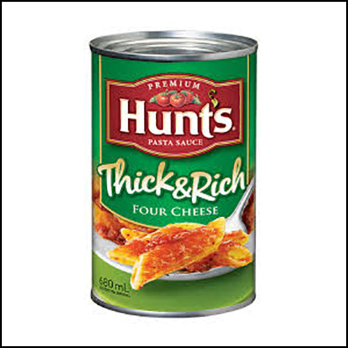 Hunt's Four Cheese Thick & Rich Pasta Sauce 680ml