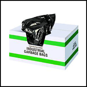 Black Extra Strong Garbage Bags 35in x 50in x 100ct