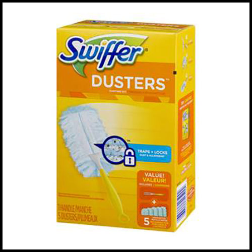 Swiffer 180 Duster Kit 1 Handle & 5 Duster Refills