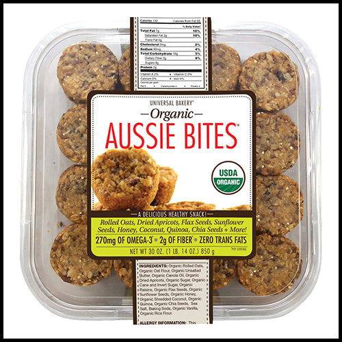 Universal Bakery Organic Aussie Bites 850g  (PREORDER)