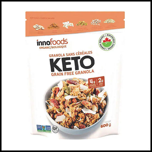 (COSTCO BULK) InnoFoods Keto Grain Free Granola 600g