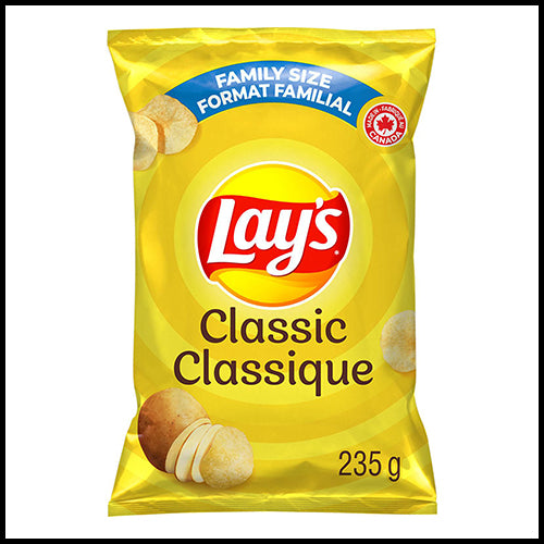 Lay's Classic Potato Chips 235g