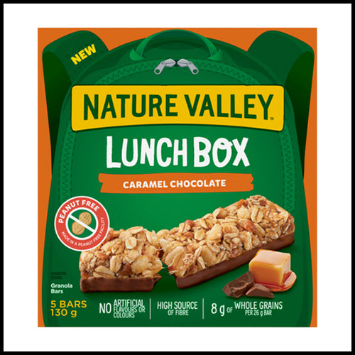 Nature Valley Lunchbox Caramel Chocolate Granola Bar 26g x 5ct