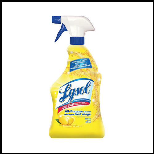 Lysol Lemon Disinfectant All Purpose Spray Cleaner 650ml