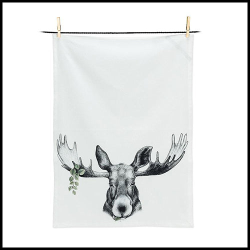 Moose Tea Towel