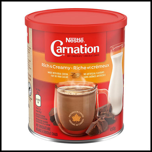 Nestle Carnation Rich & Creamy Hot Chocolate 450g