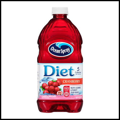 Ocean Spray Diet Cranberry Fruit Juice 1.89L