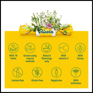 Ricola Honey Lemon Echinacea Lozenges 19ct