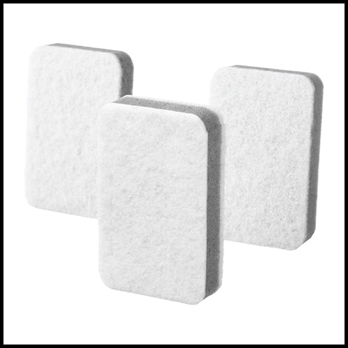 IKEA Svampig White Kitchen Scrub Sponges 3pk