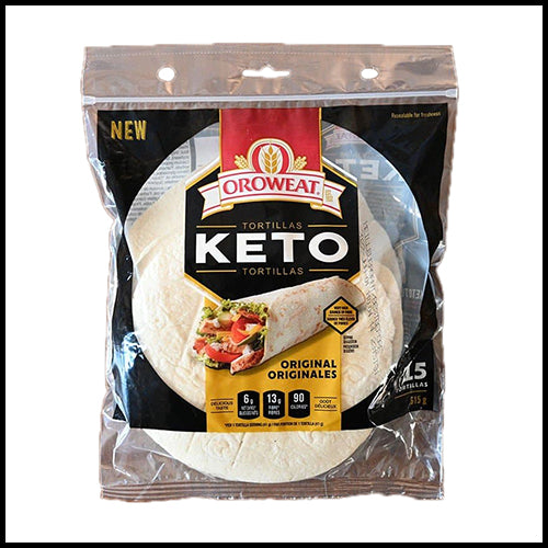 Oroweat Keto Tortillas 7" 15pk (PREORDER)