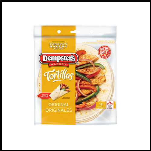 Dempster's Original Tortillas 18pk (PREORDER)