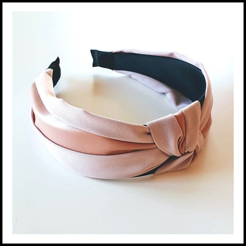 Dusty Pink Knot Headband