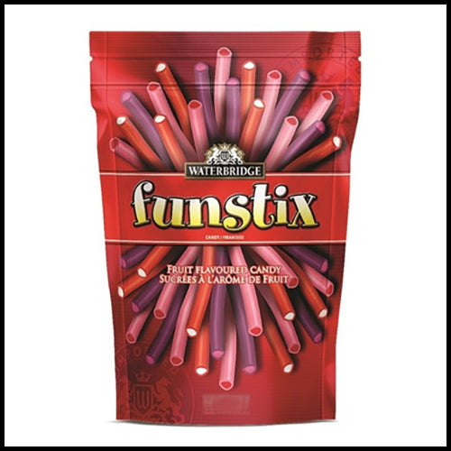 Waterbridge Funstix Fruit Flavoured Candy 165g